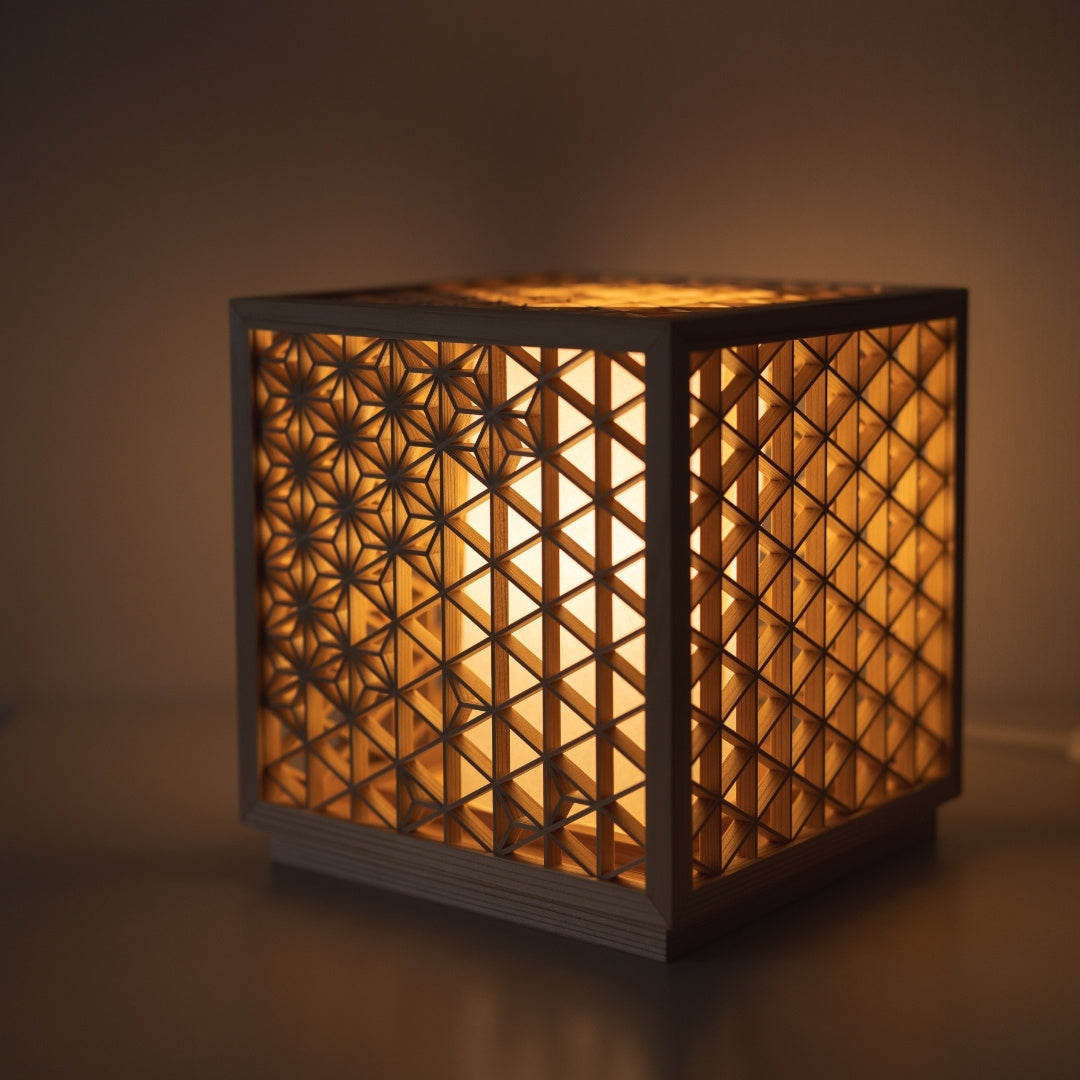 Japanese Kumiko Lantern: Large 