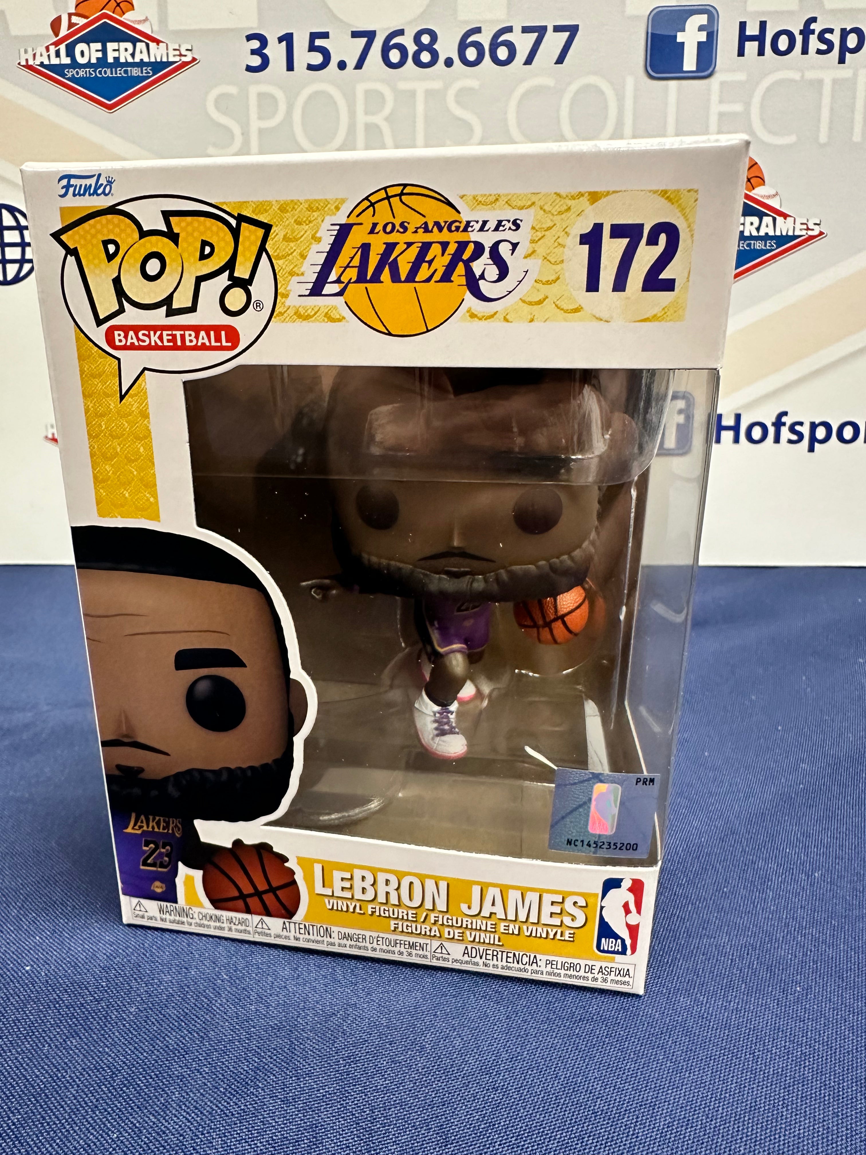 LEBRON JAMES LOS ANGELES LAKERS FUNKO POP BASKETBALL #172!