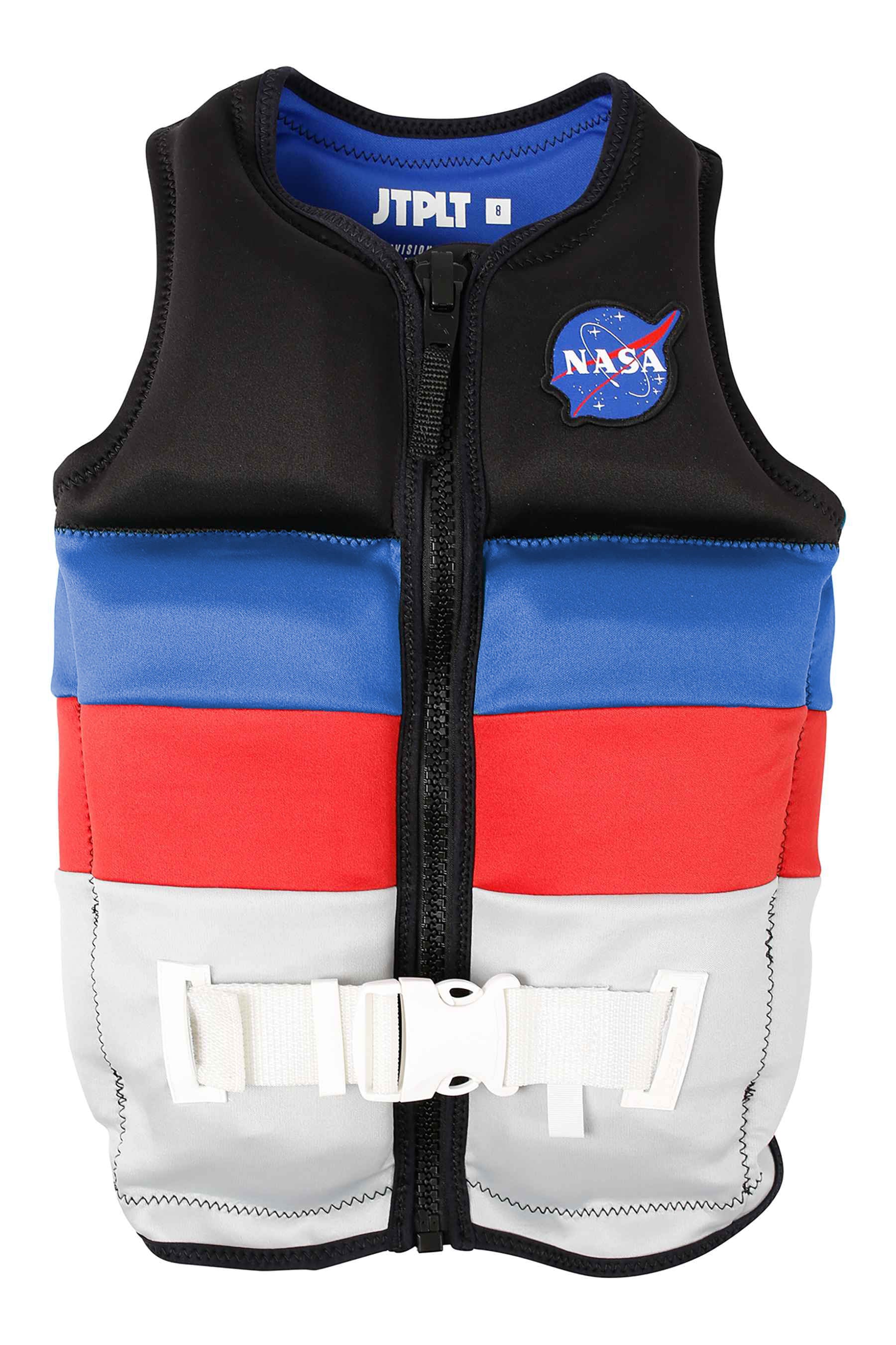 Jetpilot X1 NASA Boys Life Jacket Black Blue Neo Vest
