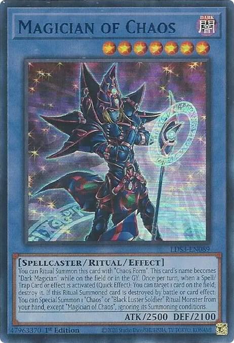 Magician of Chaos (Blue) - Legendary Duelists: Season 3 - YuGiOh