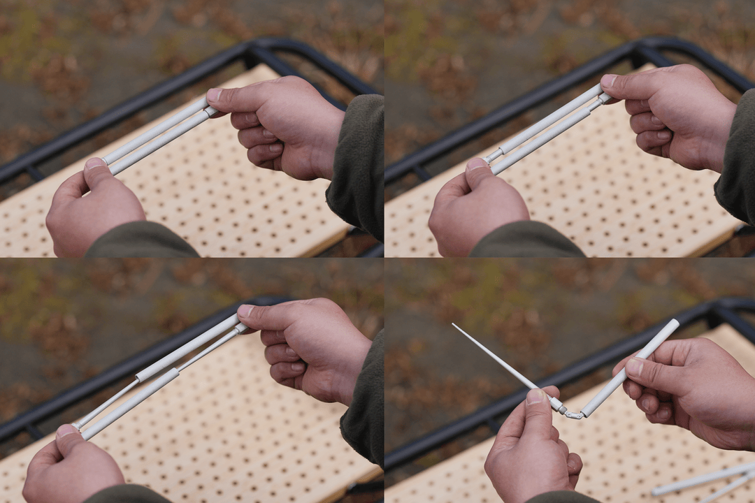 キャンプ・アウトドア 軽量箸 シルバー - 東京クラフト【公式