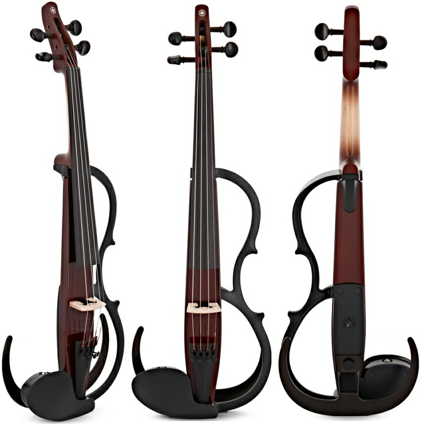 楽天市場】ヤマハ サイレント バイオリン YSV104 BR カーボン弓や