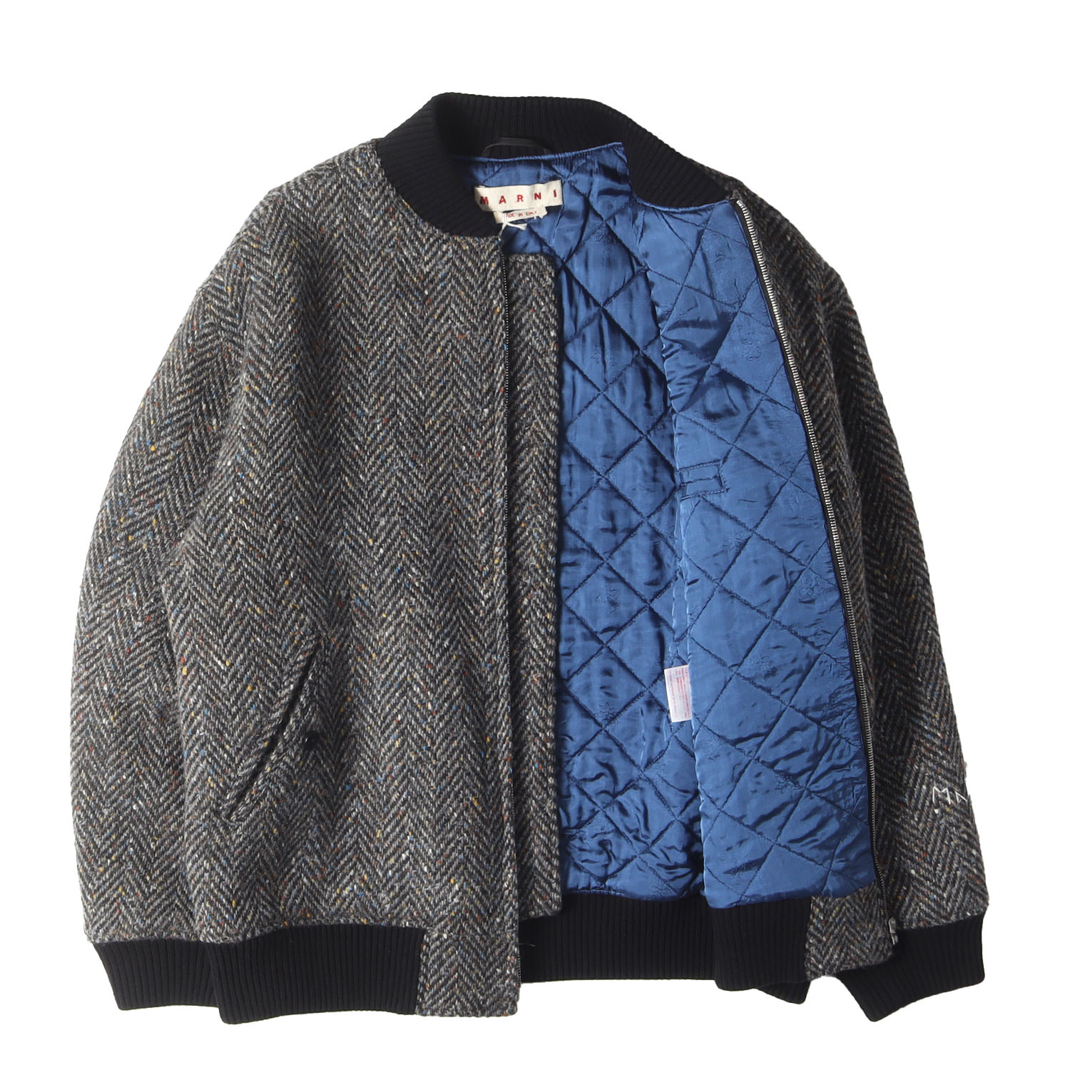 楽天市場】MARNI マルニ ブルゾン サイズ:46 / 22AW ネップ混 ウール