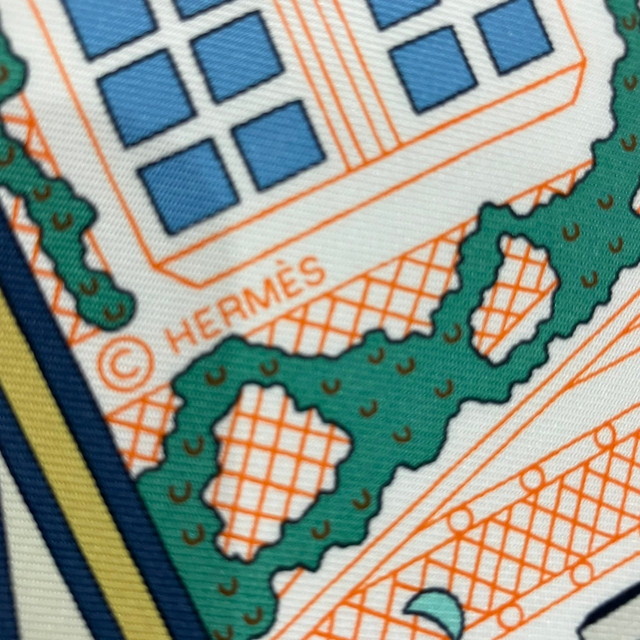 楽天市場】HERMES エルメス スカーフ カレ 90 OBJETS DE CURIOSITE