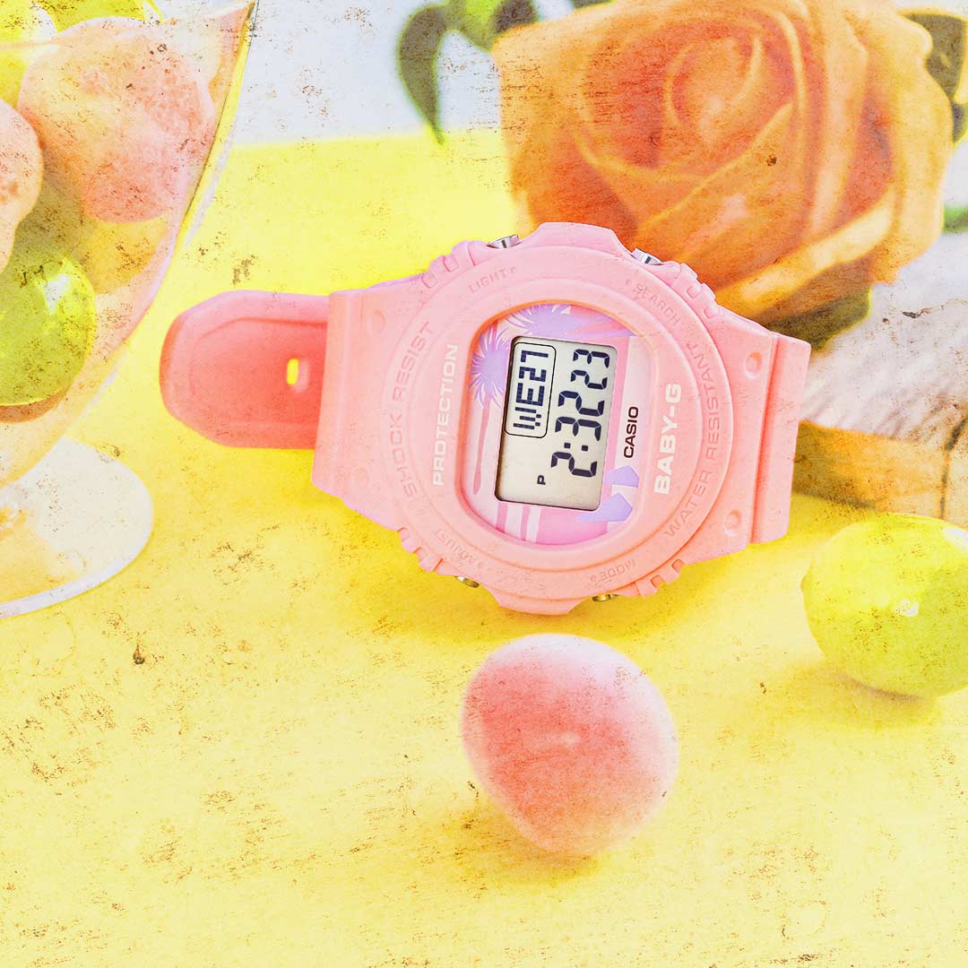 楽天市場】Baby-G ベビーG ベビージー デジタル ウレタン ピンク