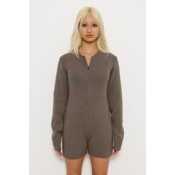 楽天市場】ZIP ニットロンパース／ラグア ジェム（LAGUA GEM） : 丸井