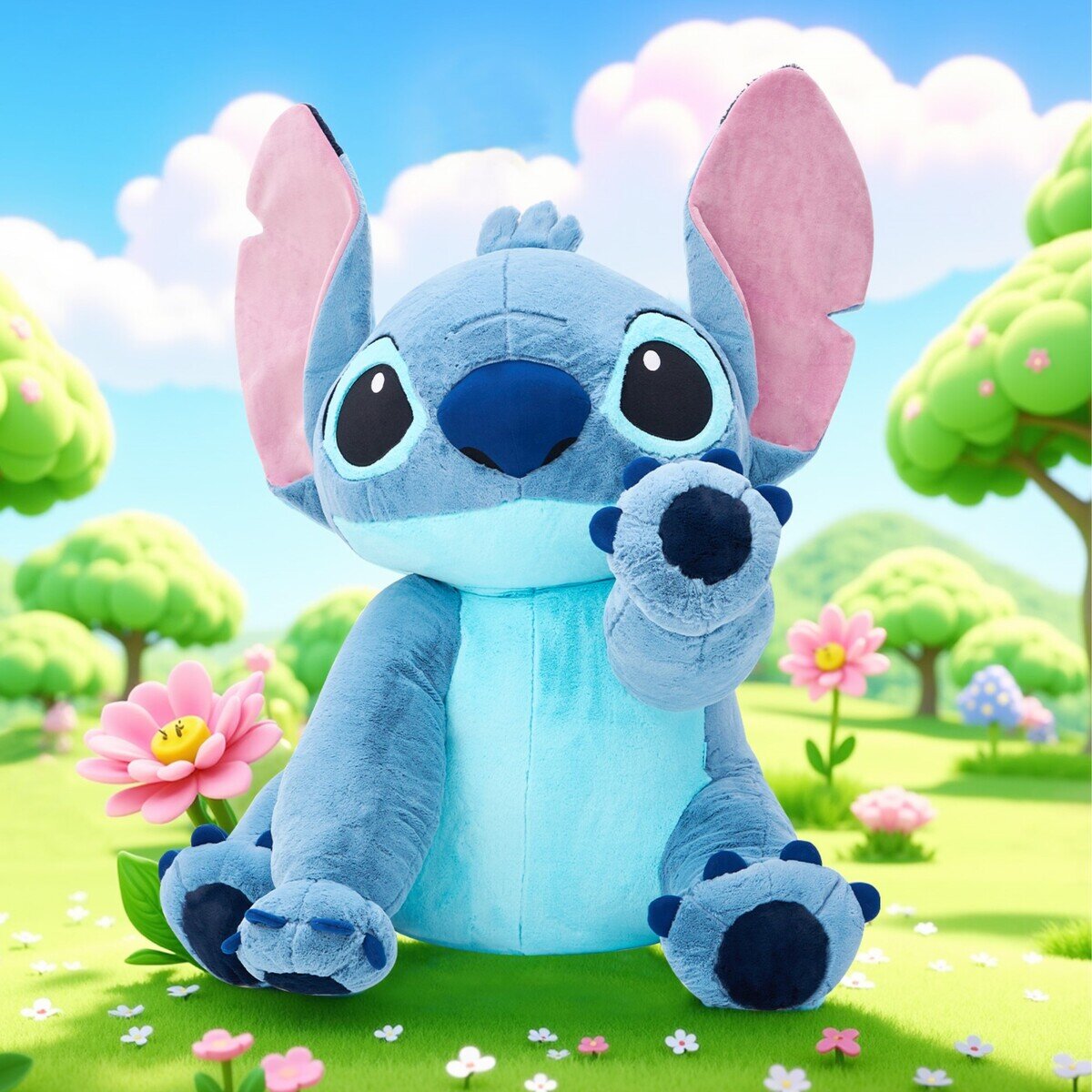 大きなスティッチのぬいぐるみ 約80cm | Costco Japan
