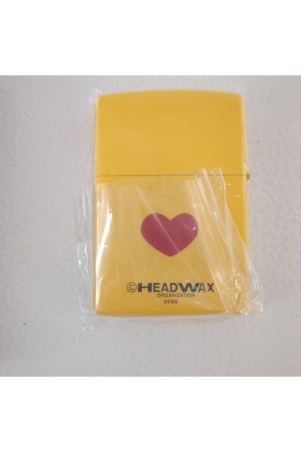 X JAPAN hideモデル イエローハートモチーフのZIPPO（ジッポー