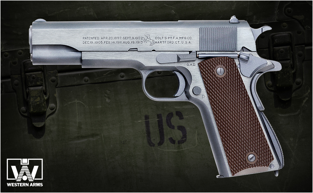 本日より発売開始「WA【コルト】M1911A1 ミリタリーモデル」絶賛発売中