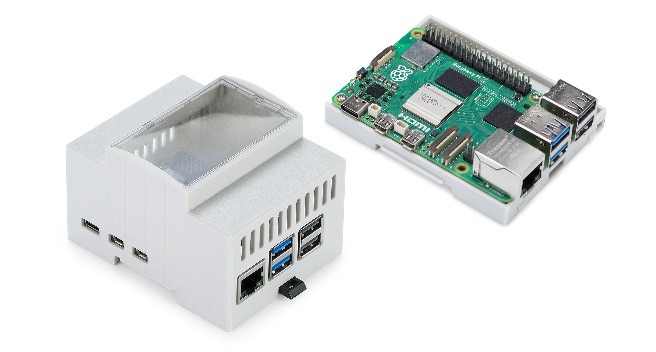 Raspberry Pi 5専用 DINレールケース RPDM-5 | 製品情報 | タカチ電機