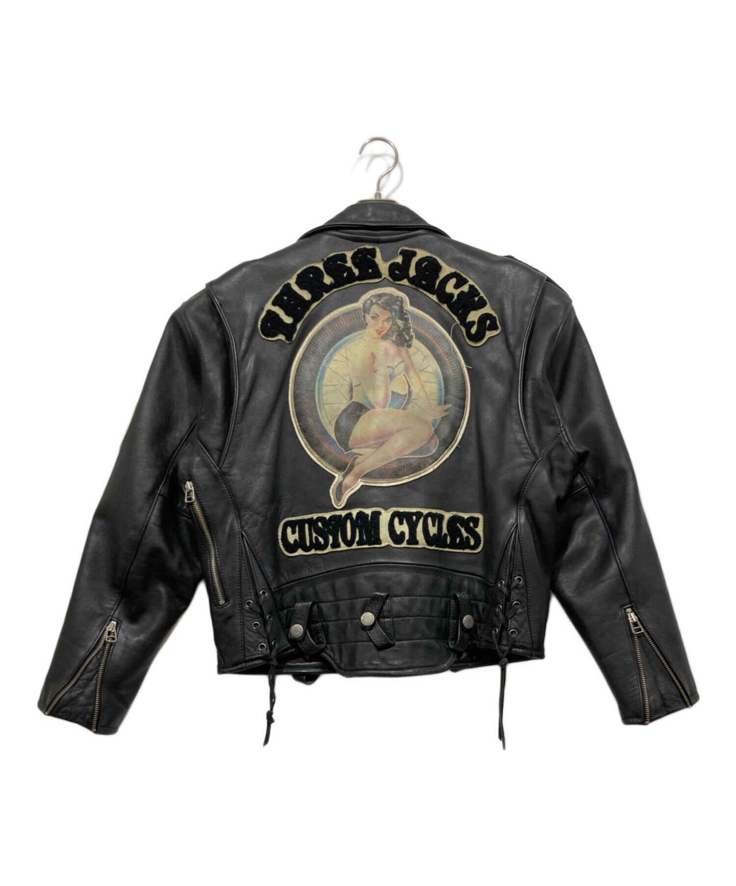 中古・古着通販】AVIREX (アヴィレックス) THREE JACKSライダース