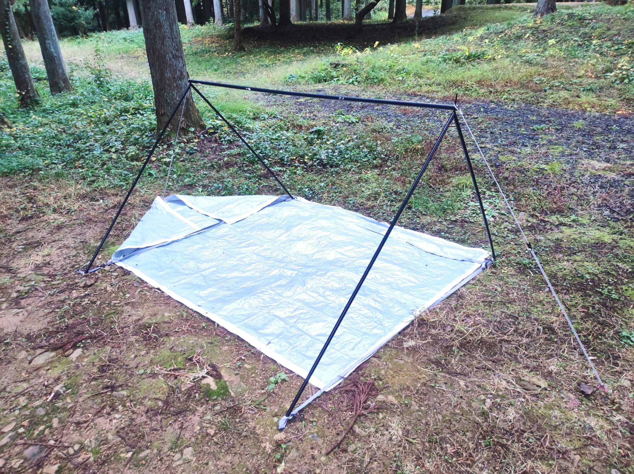 BUNDOK ソロベースEX 4股化 | やまちゃんアウトドアブログ