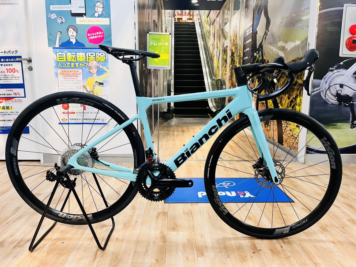 価格改定】5/1よりBIANCHI SPRINT DISC 105 12Sが安値更新！？より身近