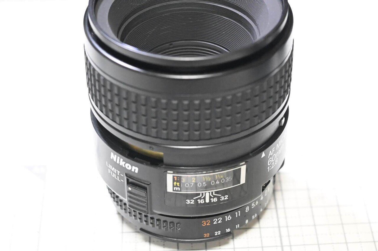 Ai AF Micro-Nikkor 60mm F2.8Sを整備して，スナップ写真を撮ってみた