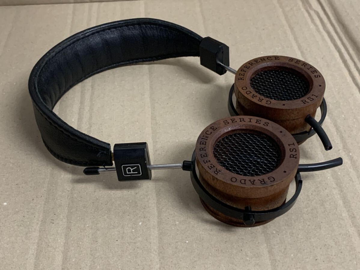 ①GRADO RS-1 REFERENCE SERIES HEAD PHONES クラドリファレンス