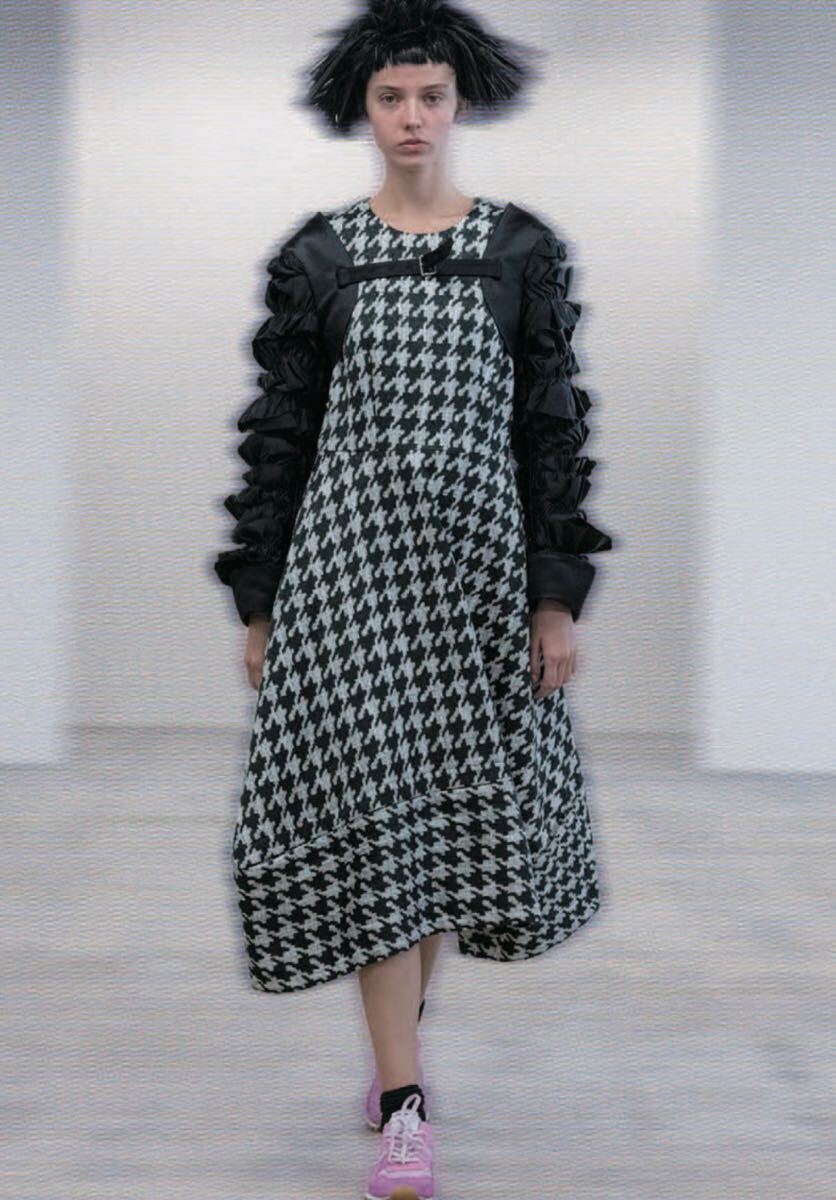 コムデギャルソン コムデギャルソン 24SS エステルサテン フリル 付け