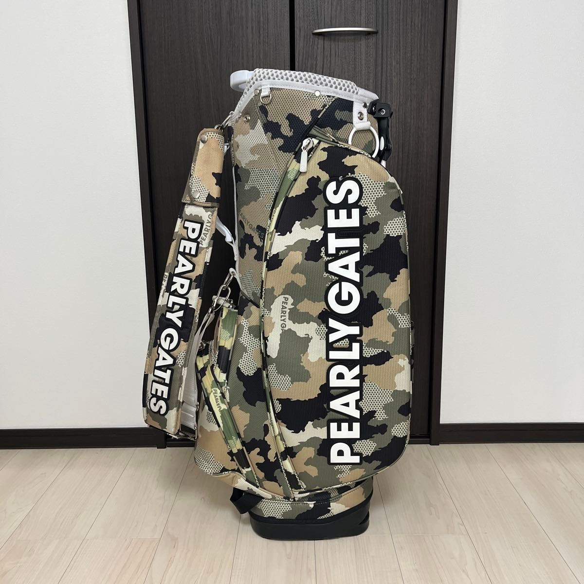 PEARLY GATES パーリーゲイツ キャディバッグ カーキ 迷彩柄｜Yahoo