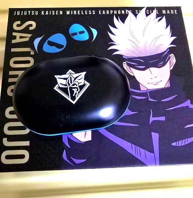 呪術廻戦 五条悟 ワイヤレスイヤホン ブルートゥースイヤホン イケボ