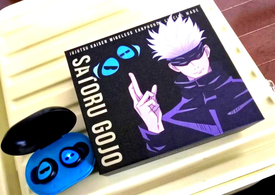 呪術廻戦 五条悟 ワイヤレスイヤホン ブルートゥースイヤホン イケボ