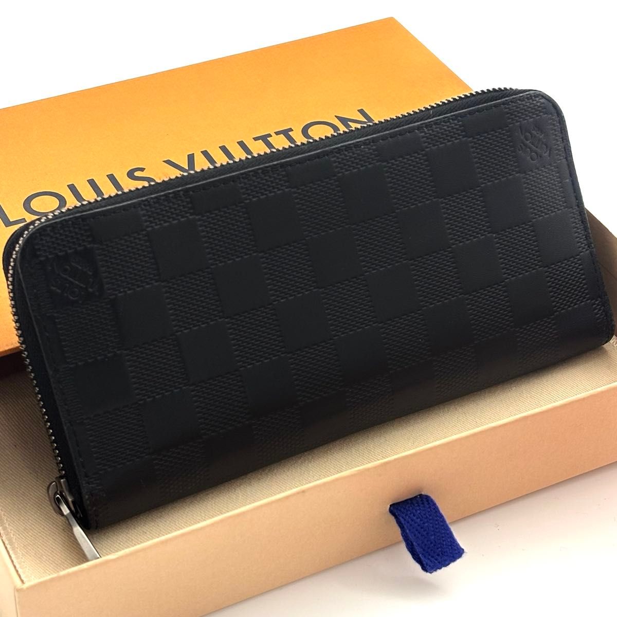 最高級美品】ルイヴィトン ダミエ アンフィニ ジッピーヴェルティカル