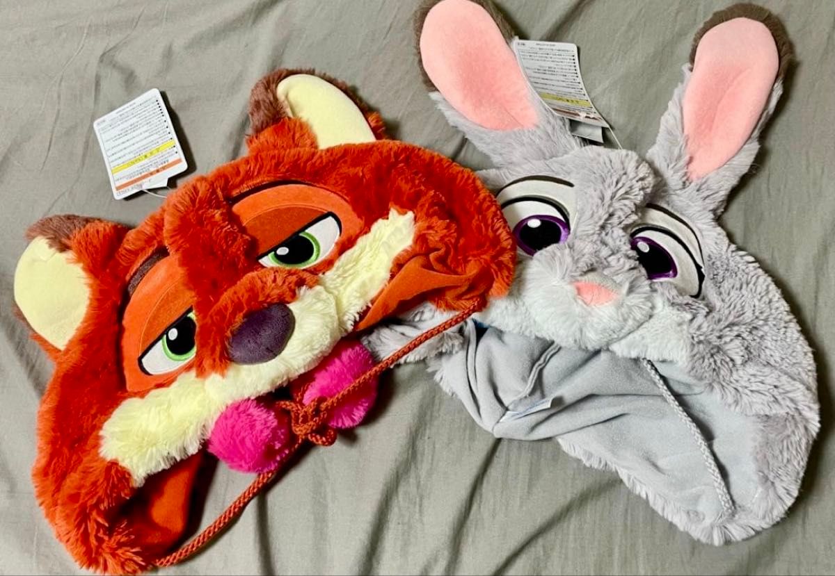 ズートピア ニック ジュディ ファンキャップ 2個セット ディズニー