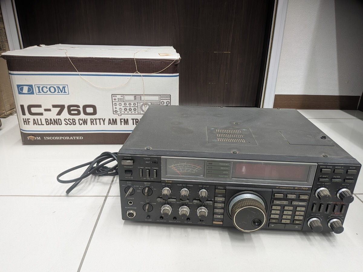 Yahoo!オークション -「icom ic-760」の落札相場・落札価格