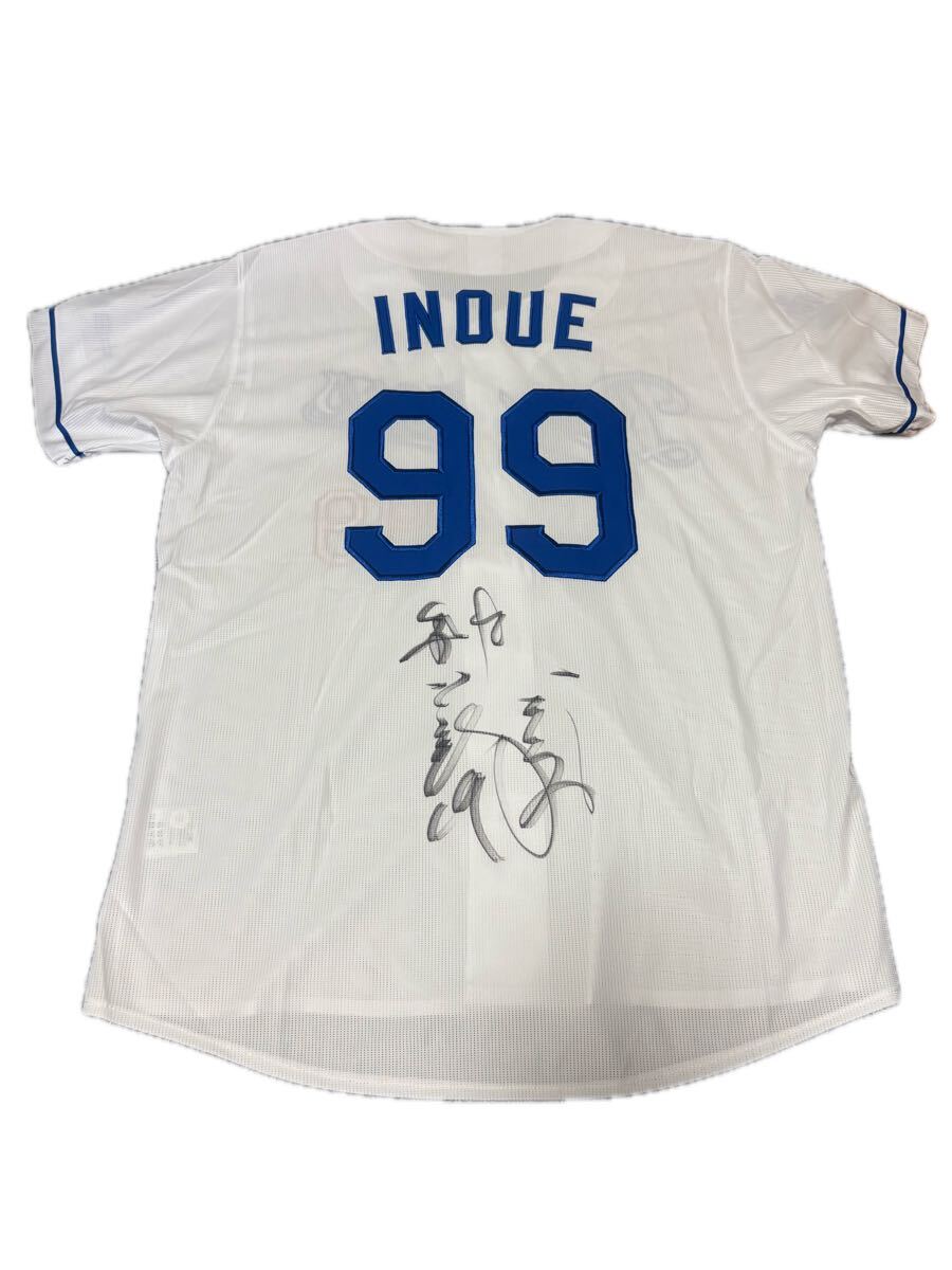 中日ドラゴンズ 1974-1980復刻モデル 直筆サイン入りユニフォーム