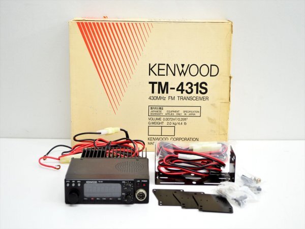 Yahoo!オークション -「kenwood tm-431」の落札相場・落札価格