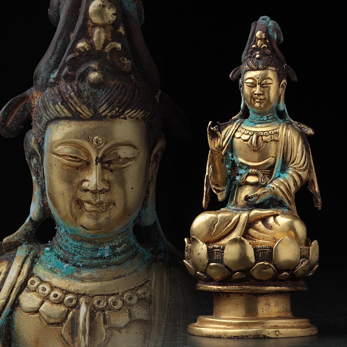 Yahoo!オークション -「仏像 明時代」の落札相場・落札価格