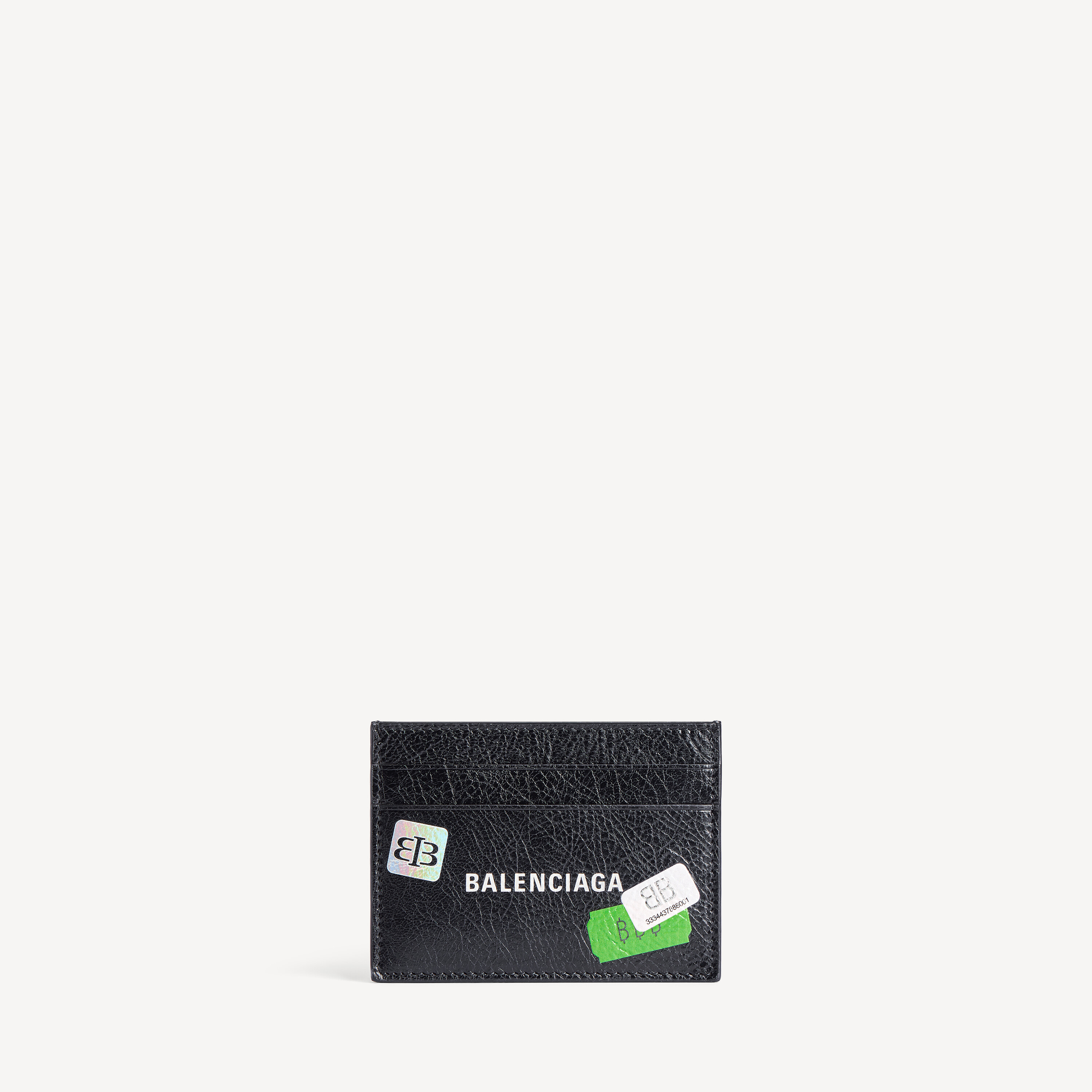 Men's Cash Card Holder in Black | Balenciaga US