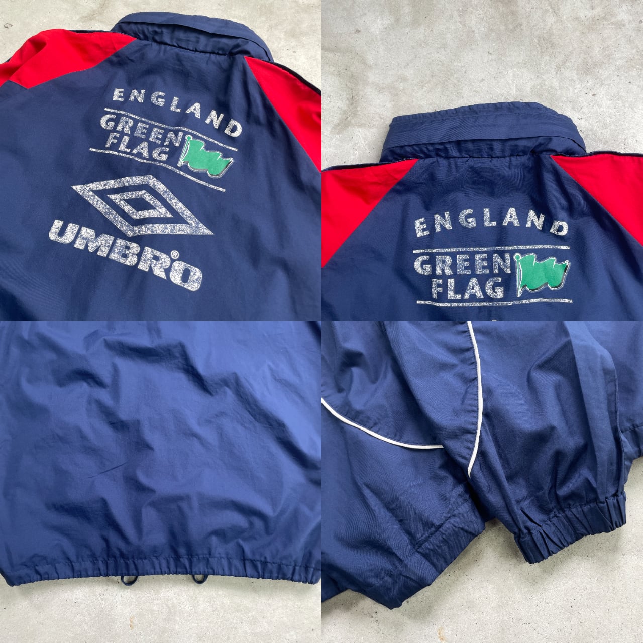90年代 UMBRO アンブロ イングランド代表 ポリエステルトラック