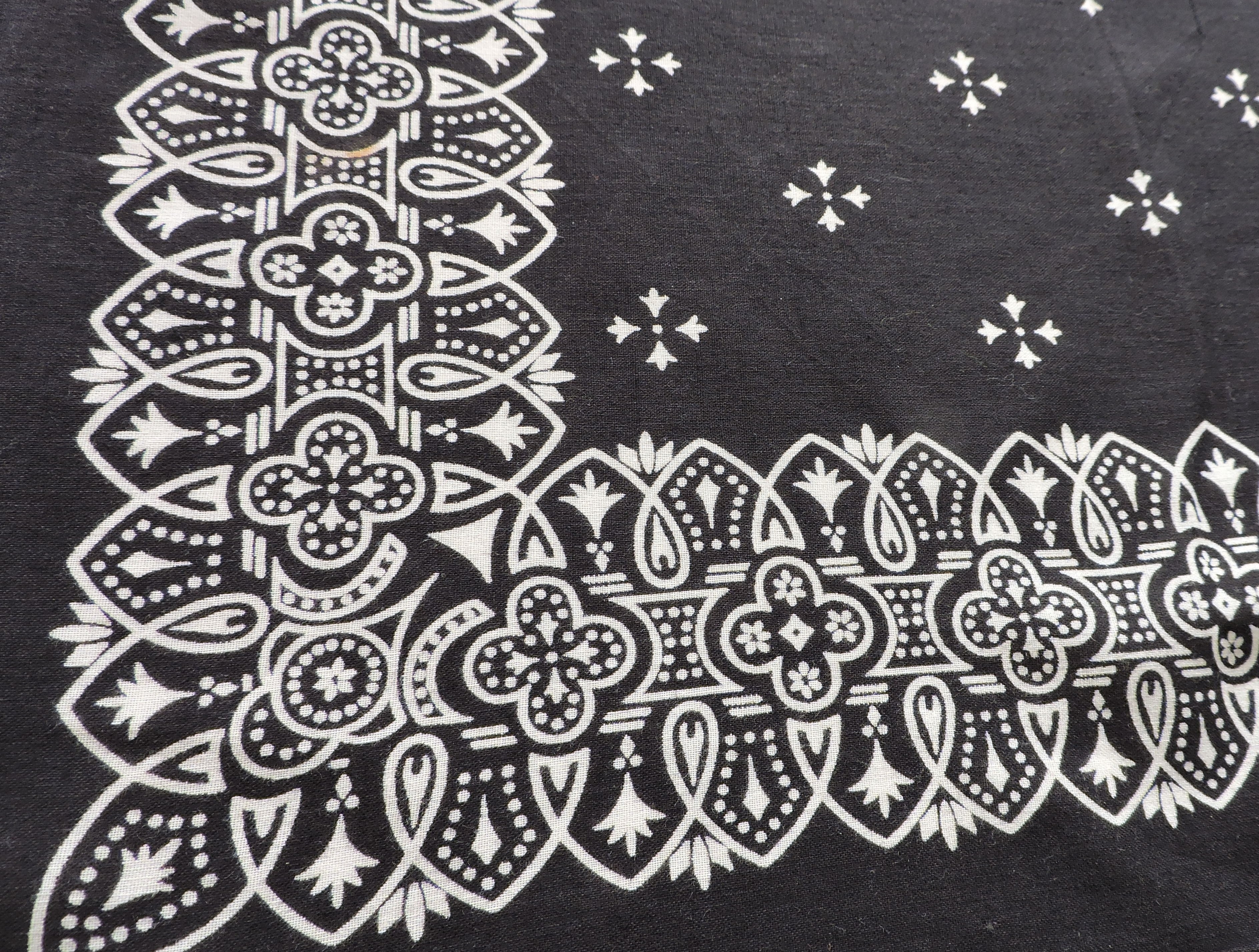 shovel RN14193 黒 ヴィンテージバンダナ | swallows