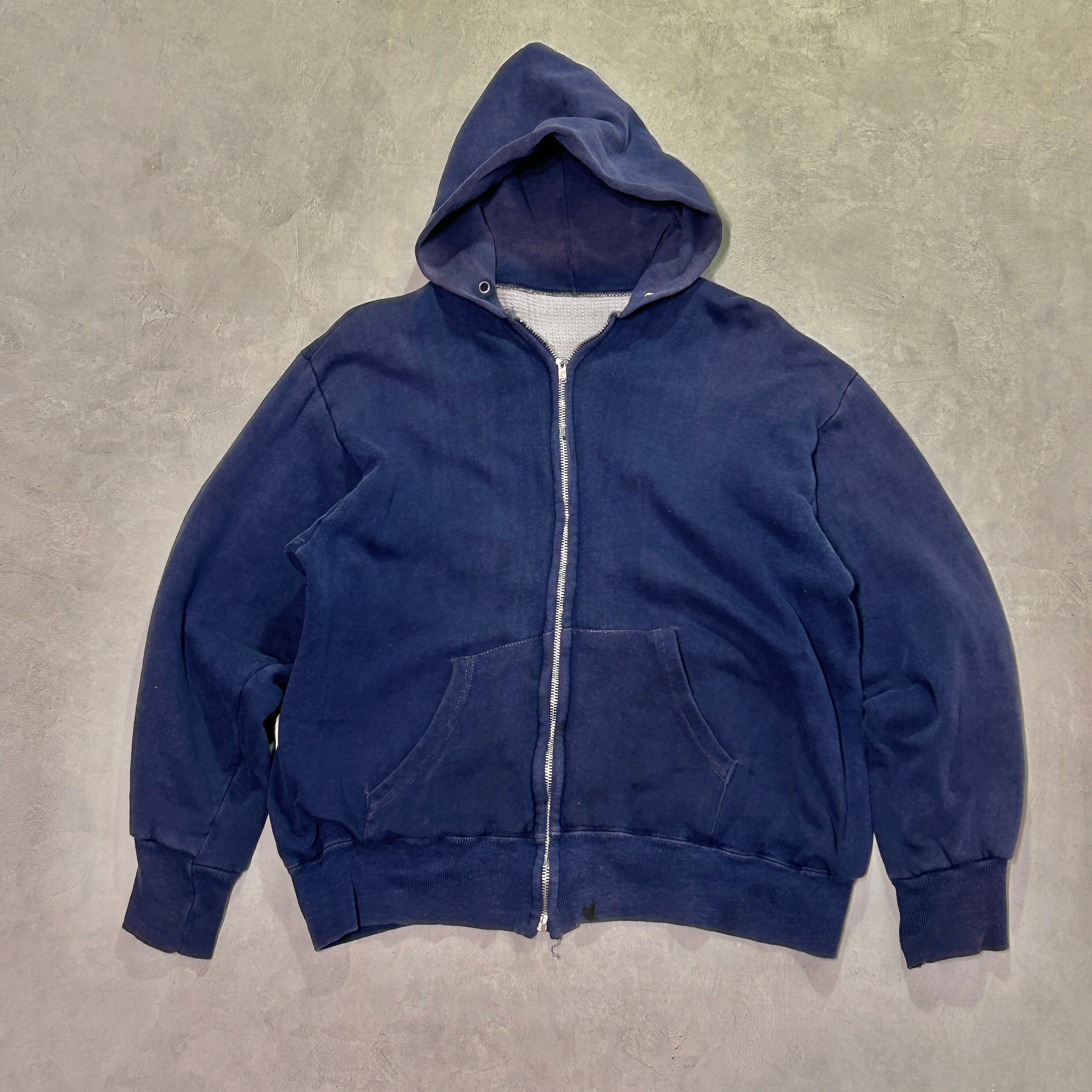 60s アルミジッパー ダブルフェイス 裏サーマル パーカー | COMPOSITE