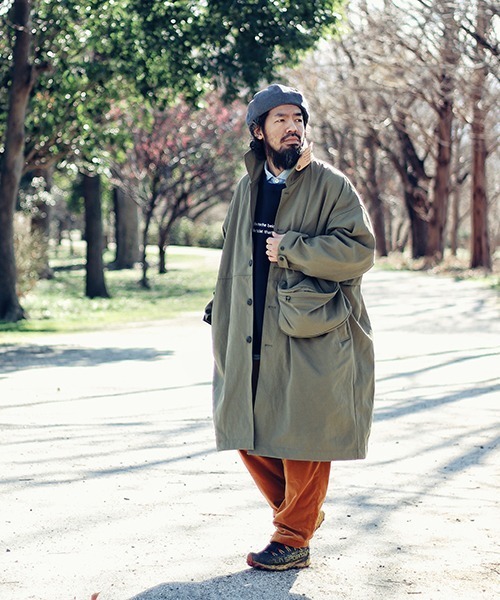 ネイタルデザイン】CITY DWELLERS COAT（ステンカラーコート）｜NATAL