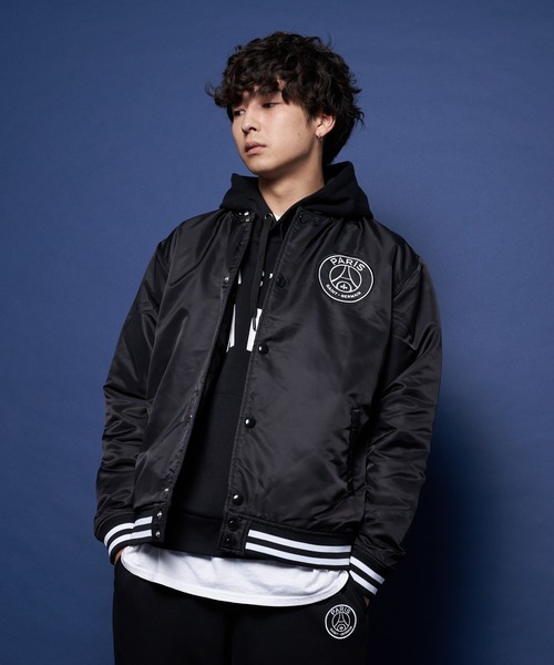 PARIS SAINT-GERMAIN（パリサンジェルマン）の「PSG-Satin Jacket/パリ