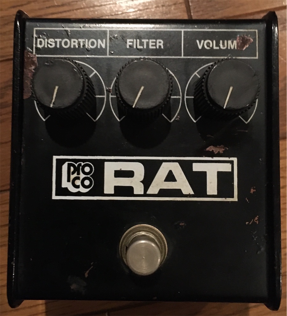 20200112 Pro Co RAT (1986年製) - Guitar Stuff Blog