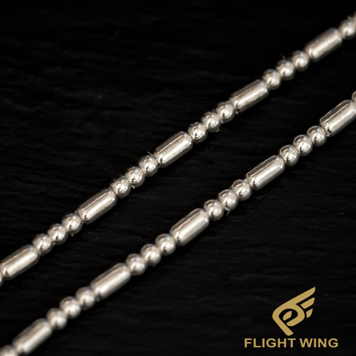 新品】パイプビーズ一連(S , M , L) / FLIGHT WING ORIGINAL