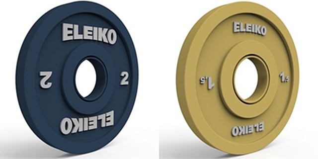 Eleiko】IWF ウェイトリフティング競技用ディスク 0.5kg～25kg ※送料無料