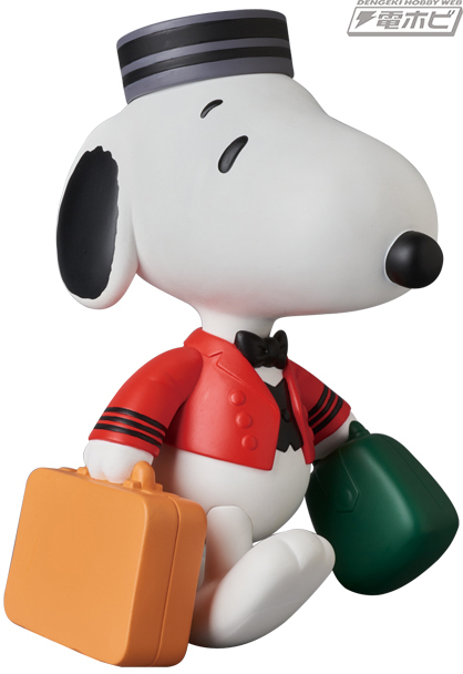 ポーター姿のスヌーピーフィギュアが2バージョンで発売！ | 電撃ホビー