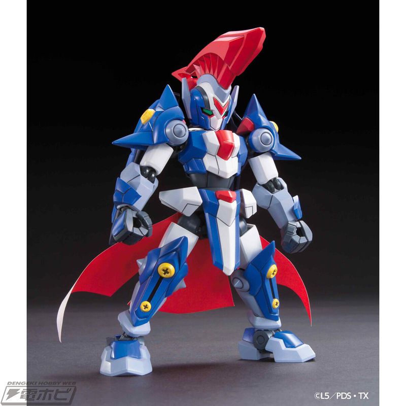 ダンボール戦機W』プラモデル「LBXアキレスD9」と「LBXオーディーンMk