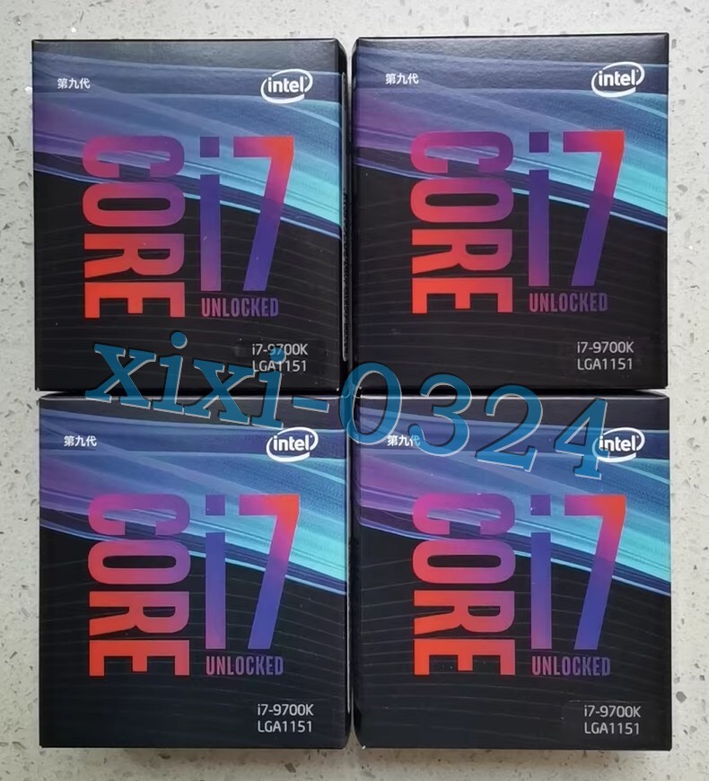 Intel Core i7-9700K LGA 1151 3.6 GHz Octa-Core Processor