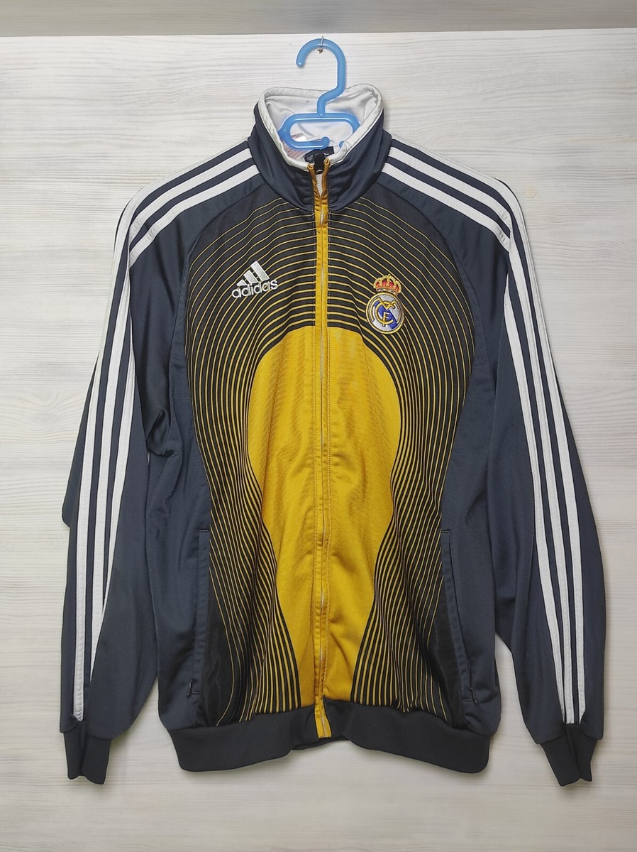 REAL MADRID 2007-08 TRAINING JACKET ADIDAS 077811 SOCCER SIZE 34