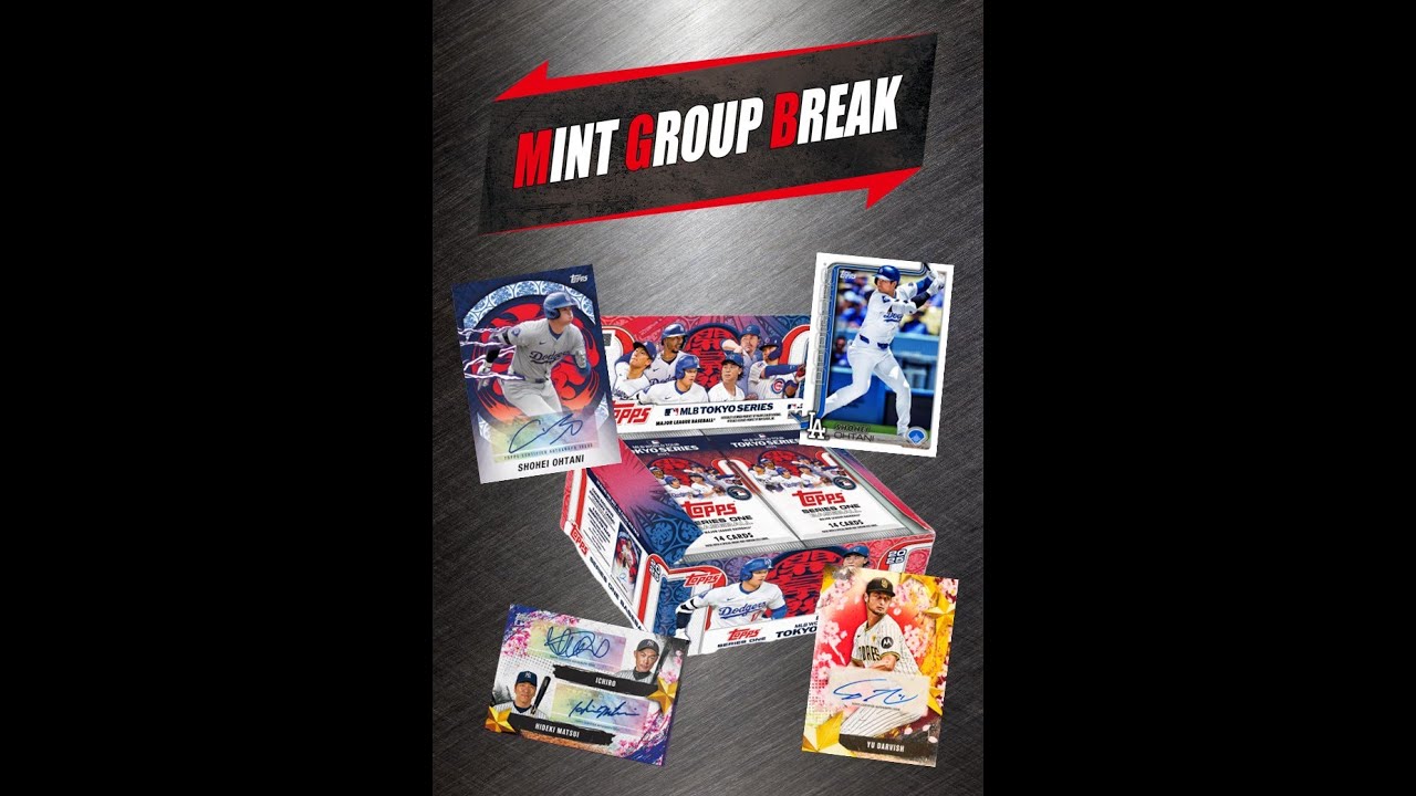 1「2025 TOPPS SERIES 1 MLB WORLD TOUR TOKYO SERIES DISPLAY BOX 1