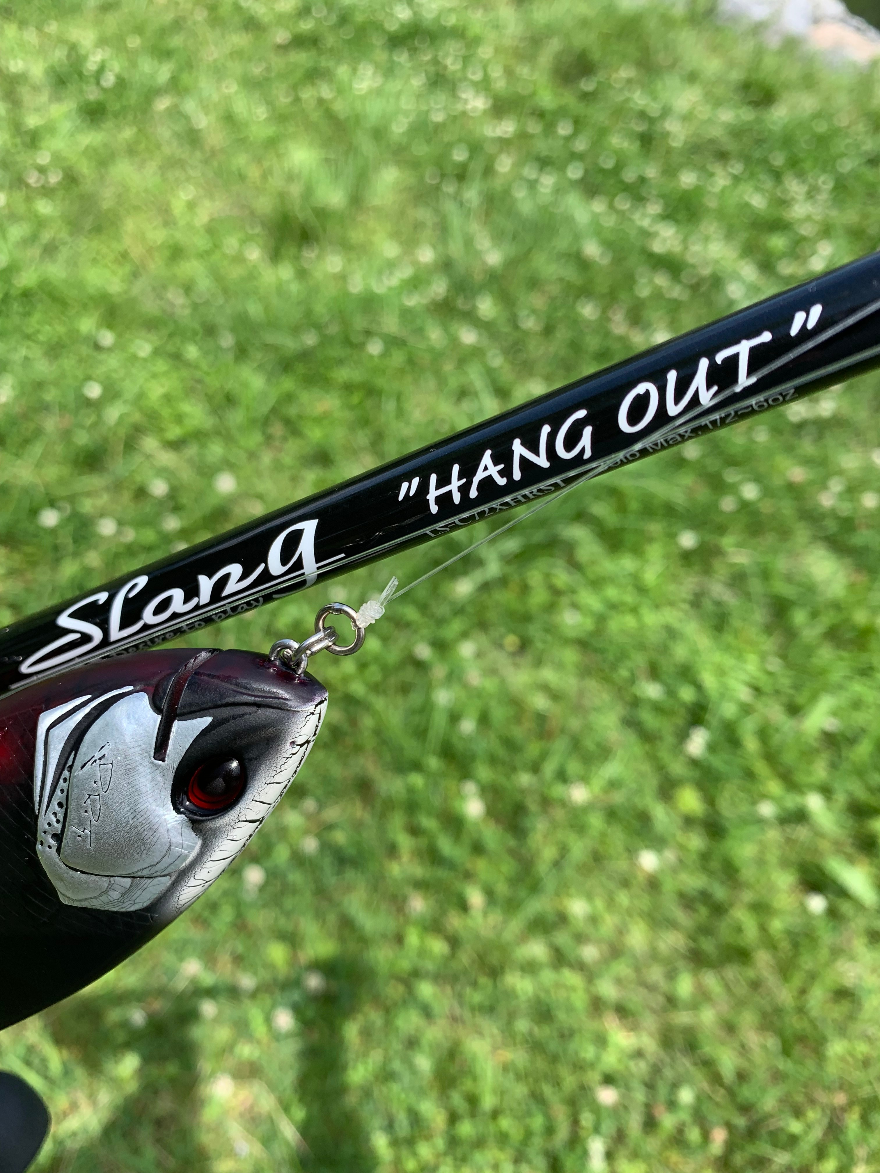 デジーノ スラング “ハングアウト” 6ozまで背負えるソリッドティップを