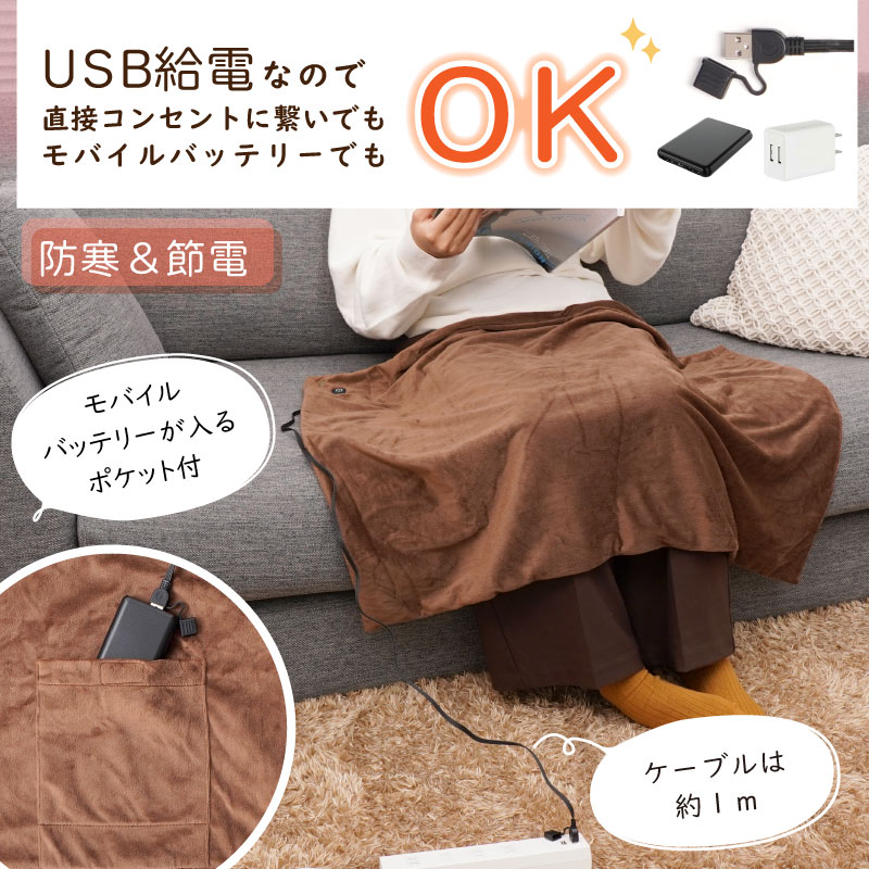 楽天市場】電気毛布 電気ブランケット コードレス ブランケット 毛布