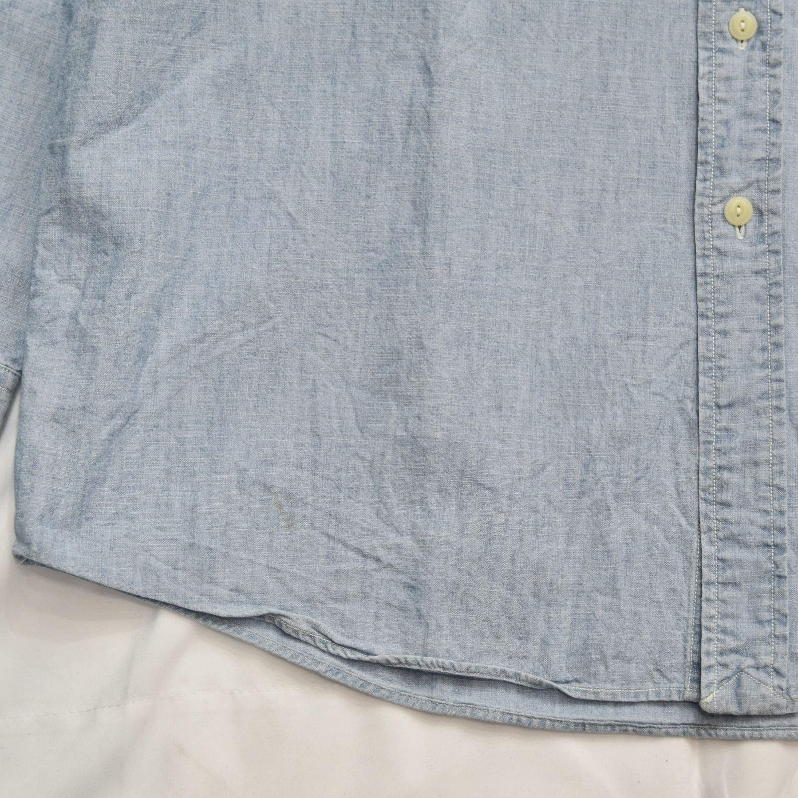 古着 / POLO by Ralph Lauren ラルフローレン シャンブレーシャツ / XL