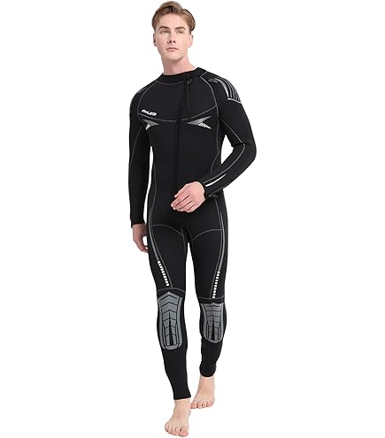 Amazon | ウェットスーツ メンズ 5mm 厚さ ネオプレン素材 フルスーツ