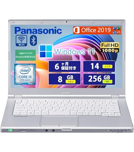 Amazon.co.jp: 【整備済み品】 【Win 10搭載】Panasonic Let's note CF