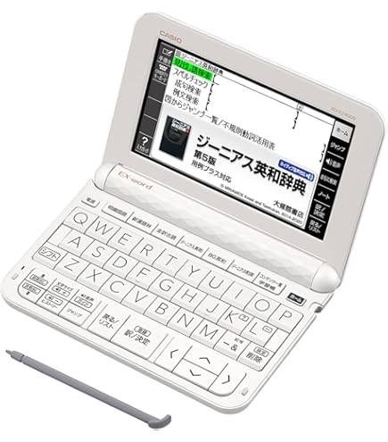 Amazon | カシオ casio EX-word XD-U6100DR レッド | 電子辞書