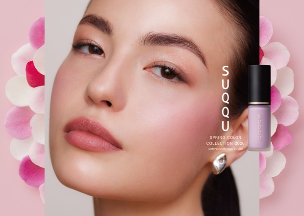 SUQQUの春カラーコレクションは顔色を美しく仕立てるフェイスカラーに